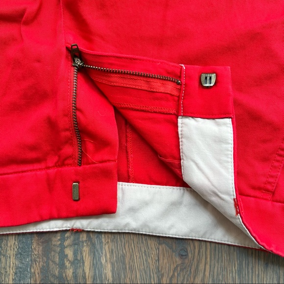 J. Crew Factory Red Chino Short - Picture 2 of 8